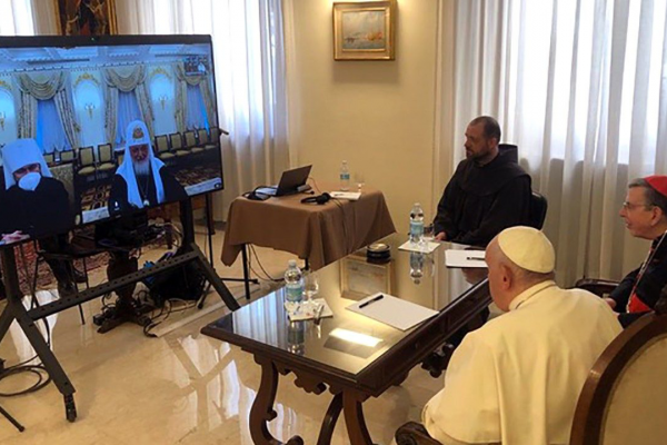 ĐTC Phanxicô gặp Đức Thượng phụ Kirill qua cuộc gọi video