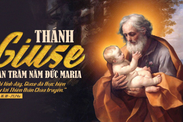 Pano Lễ Thánh Giuse - Bạn trăm năm Đức Maria