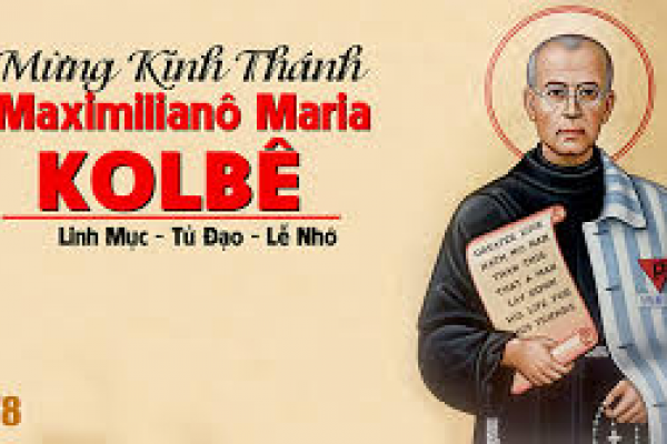Ngày 14/8 - Thánh Maximilianô Maria Kolbe (1894-1941)